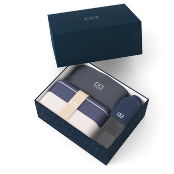 Monbento Zestaw GiftBox 4el. Blue Natural