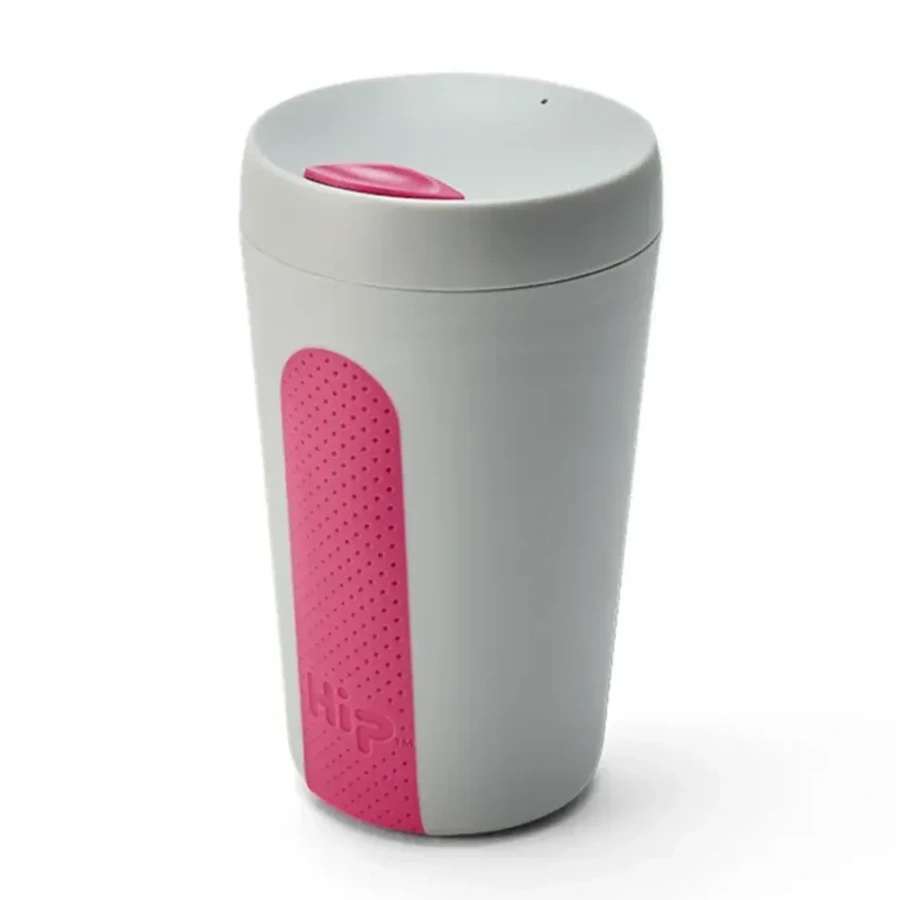Kubek Hip 355ml - Stone + Hot Pink