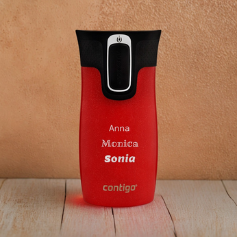 Contigo West Loop Mini - Kubek termiczny z grawerem - 300ml - Goji Berry