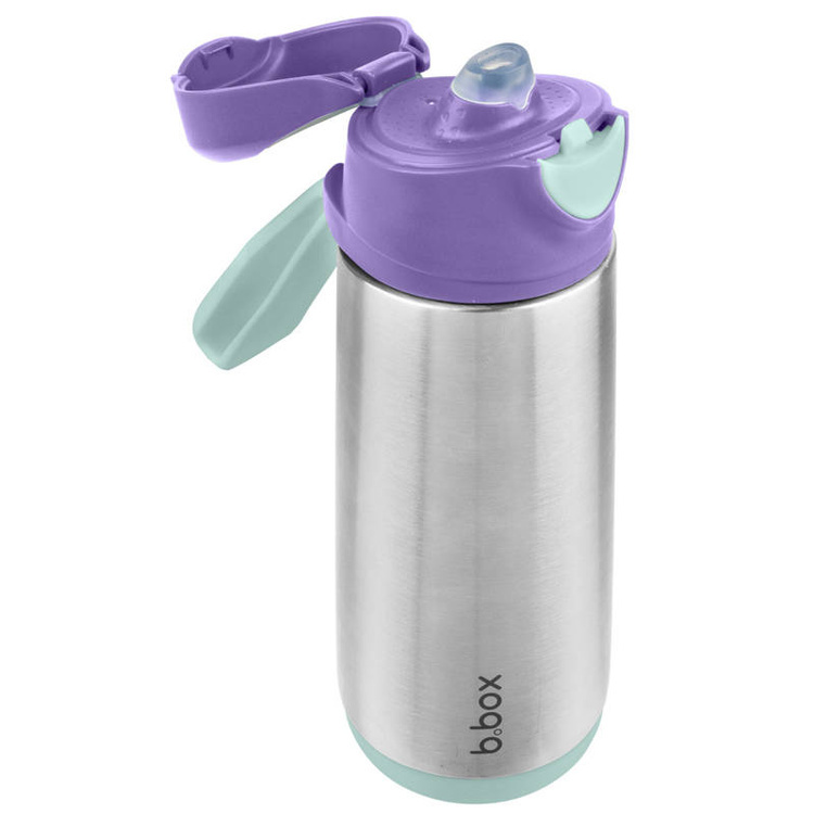 B.Box Butelka termiczna z ustnikiem sportowym 500ml Lilac Pop