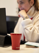 Dr.Bacty Apollo - Kubek bez ucha - 227 ml - Z miasta łódzi - czerwony