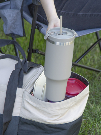 Contigo Streeterville Tumbler - Kubek termiczny ze słomką - 1200 ml - Inky Cap
