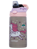 Contigo Easy Clean - Bidon termiczny dla dziecka - 380ml - Różowy Jednorożec