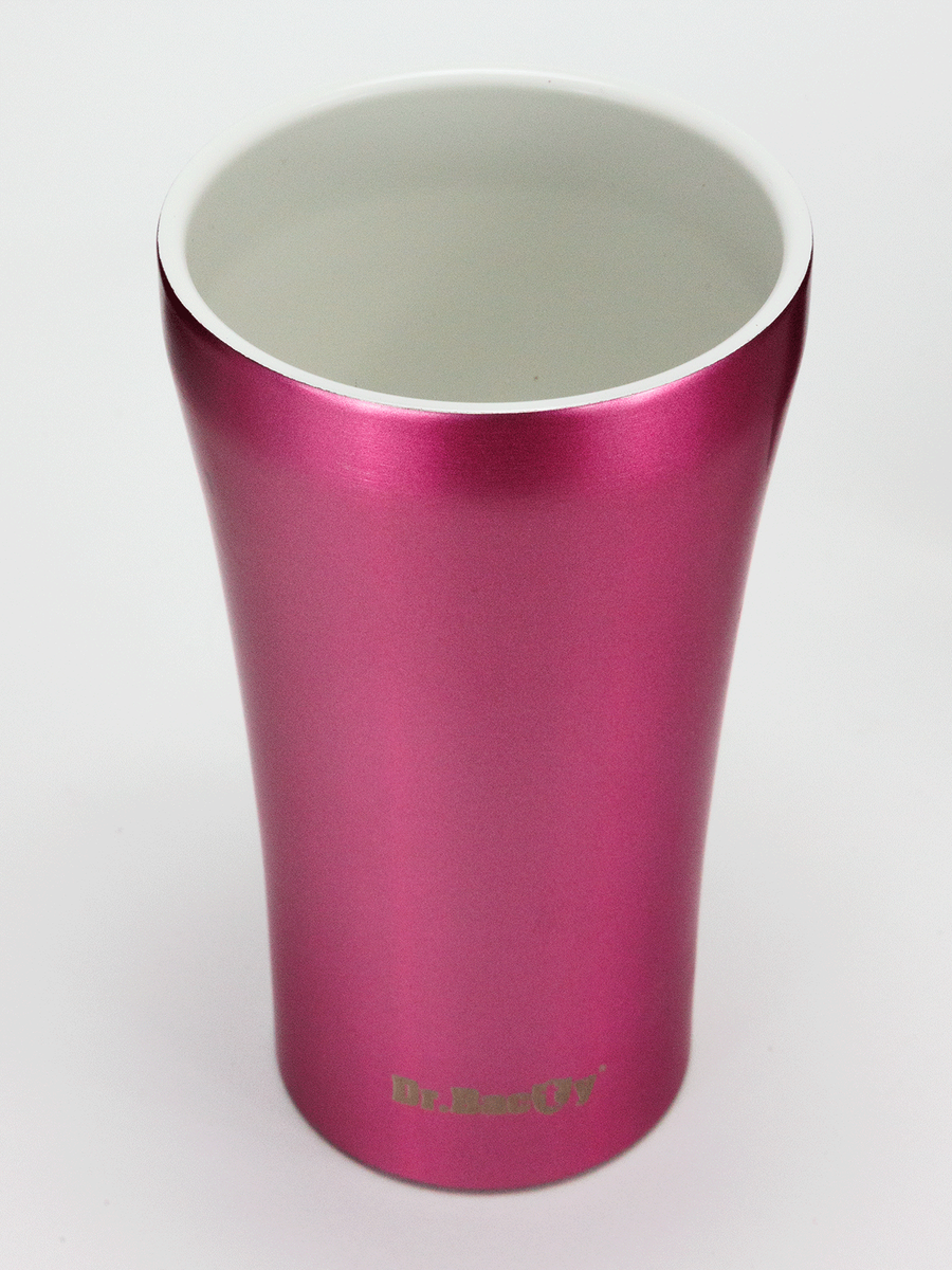 Dr.Bacty Apollo 2.0 - Kubek termiczny na kawę - 360 ml "Waga" - Pink