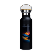 Butelka termiczna stalowa Dr.Bacty Iris 500 ml - Czarna - Bieszczady