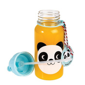 Rex London Bidon ze słomką 500ml Panda Miko