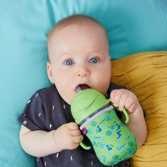 B.Box Bidon ze słomką 240ml borówkowy