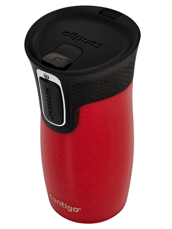 Contigo West Loop Mini - Kubek termiczny - 300ml - czerwony metalik - powystawowy