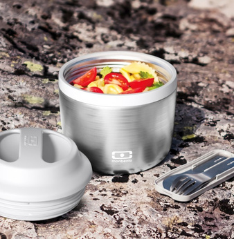 Monbento Termos obiadowy Element Metallic Silver