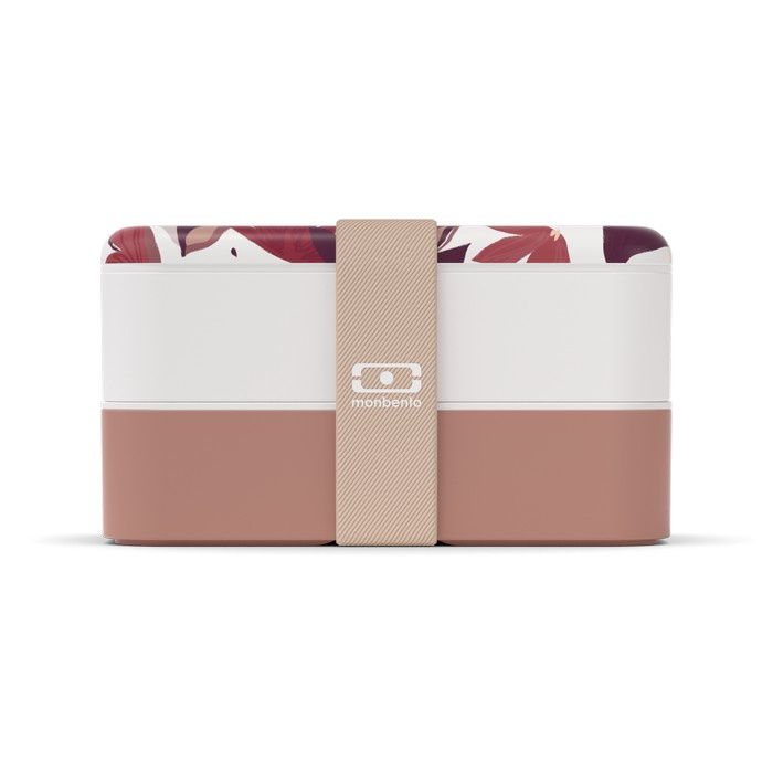 Monbento Lunchbox Bento Original Graphic Pink Vegetal