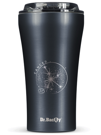 Dr.Bacty Apollo 2.0 - Kubek termiczny na kawę - "Rak" - 360 ml - Gunmetal