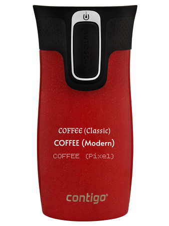 Contigo West Loop Mini - Kubek termiczny z grawerem - 300ml - Goji Berry