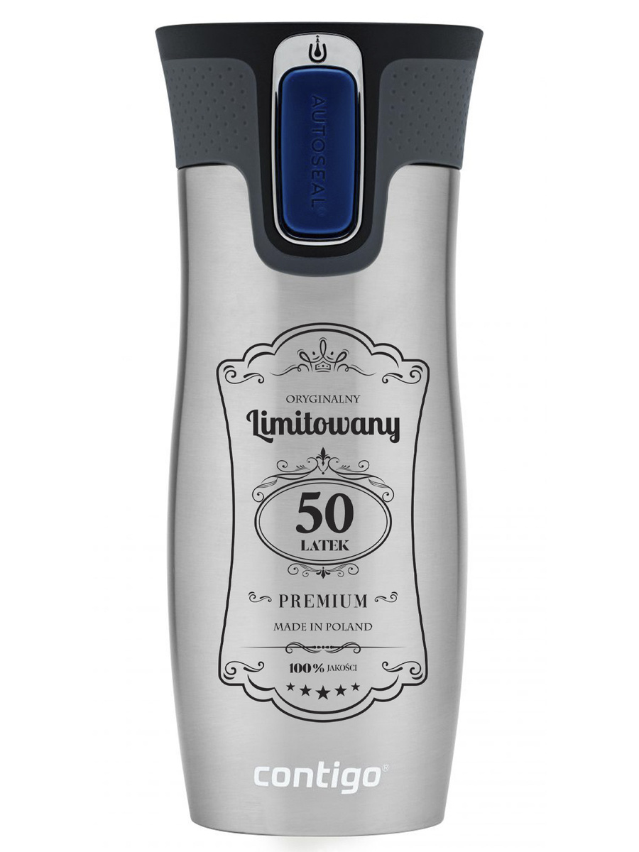 Contigo West Loop 2.0 - Kubek termiczny - 470ml - Na 50 urodziny - Stalowy
