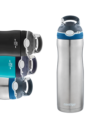 Contigo Ashland Chill - Butelka termiczna - 590ml - Srebrna