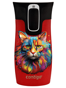 Contigo West Loop Mini - Kubek termiczny - 300ml - Kot - Goji Berry