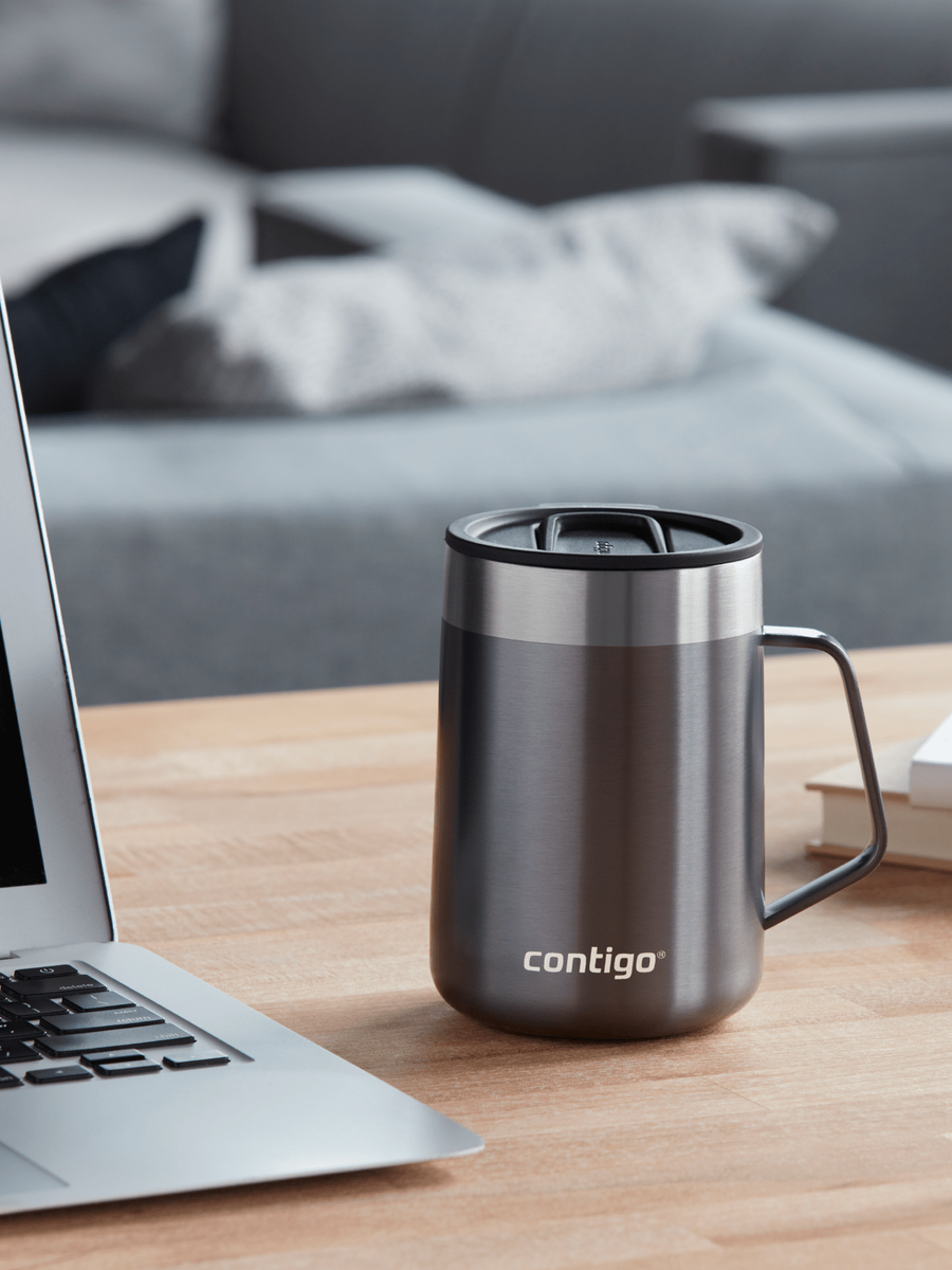Contigo Streeterville - Kubek termiczny z uchem- 420ml - Szary - powystawowy