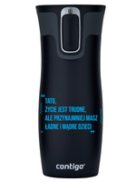 Contigo West Loop 2.0 - Kubek termiczny - 470 ml - To po Tacie - Czarny Mat