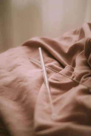 Szklane słomki Ragsy 4+1