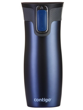 Contigo West Loop 2.0 - Zestaw kubków termicznych - 470ml - Czarny Mat + Granatowy Mat