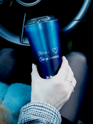 Dr.Bacty Apollo 2.0 - Kubek termiczny na kawę - Eliksir cierpliwości - 360 ml - Monaco Blue