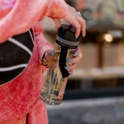 Butelka Aladdin Aveo 600ml - Clear & Grey