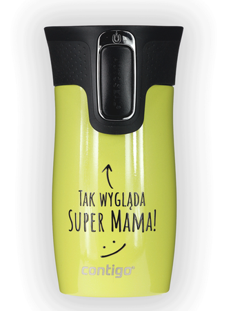 Contigo West Loop Mini - Kubek termiczny - 300ml - Tak wygląda Super Mama - Limelight