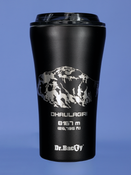 Dr.Bacty Apollo 2.0 - Kubek termiczny na kawę - 360 ml - Dhaulagiri - Black Matt