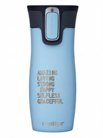 Contigo West Loop 2.0 - Kubek termiczny - 470ml - Mother - błękitny Mat