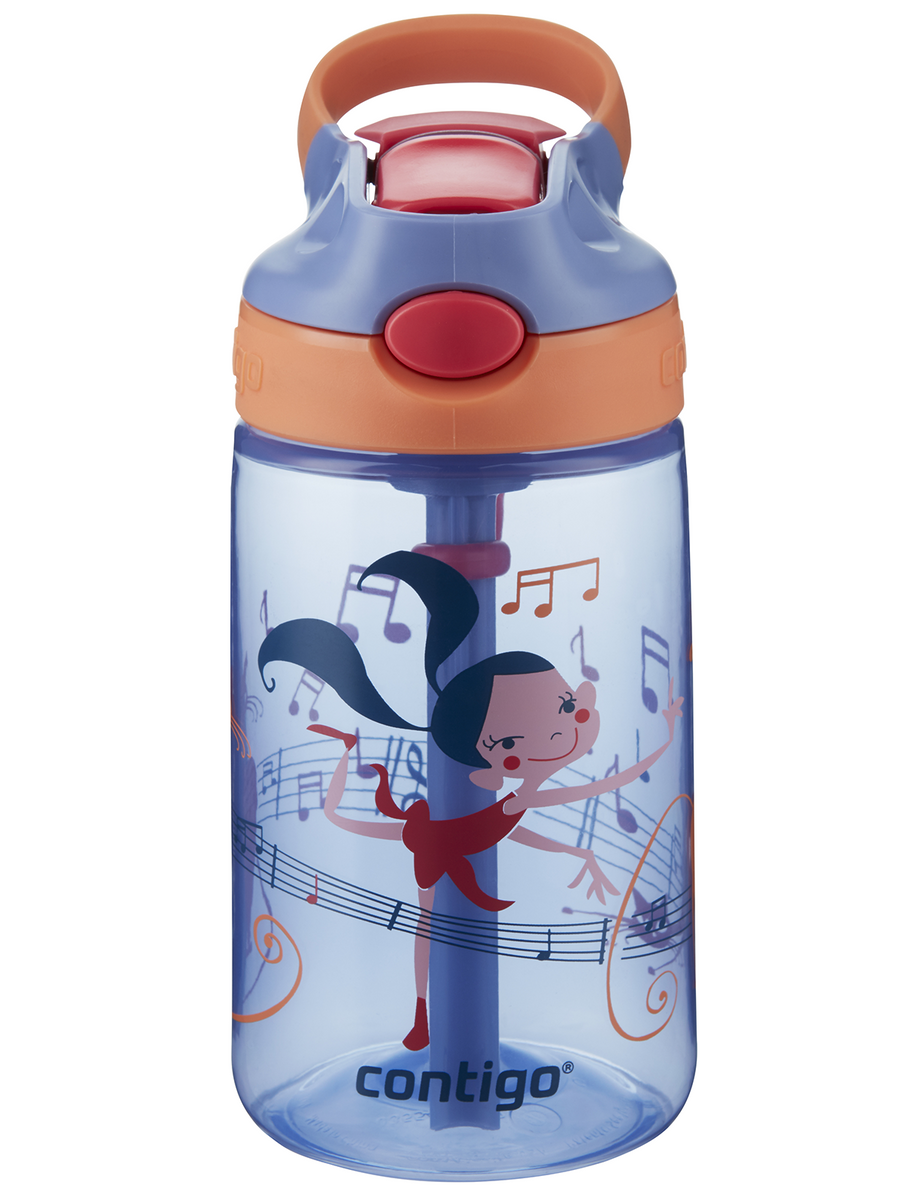 Contigo Gizmo Flip - Bidon dla dzieci / Kubek dla dzieci - 414ml - Wink Dancer
