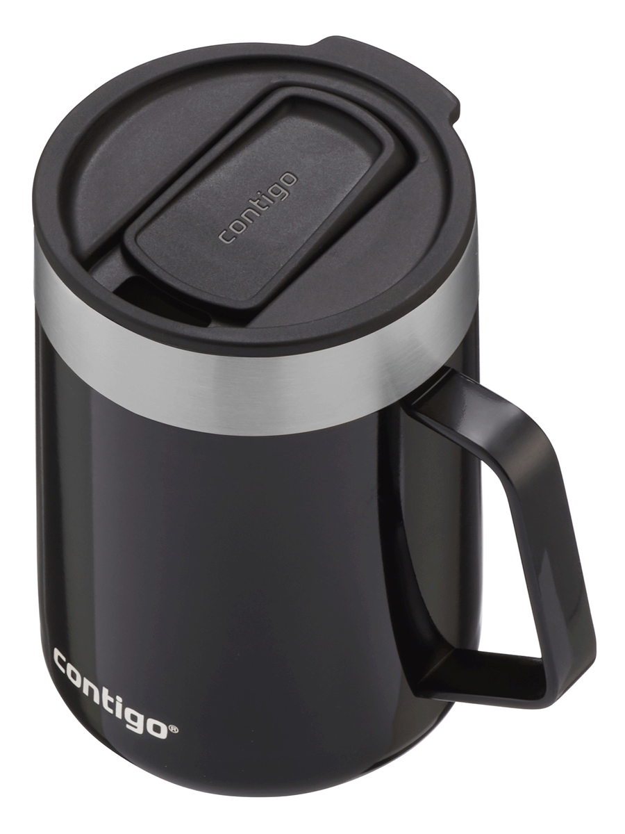 Contigo Streeterville - Kubek termiczny z grawerem - 420ml - Czarny