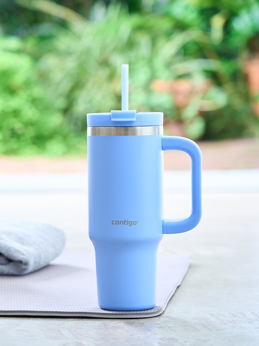 Contigo Streeterville Tumbler Mini - Kubek termiczny ze słomką - 880 ml - Daydream