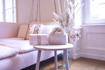 Monbento Torba MonBento Pochette M Natural Beige