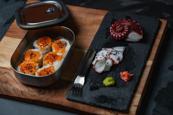 Black+Blum Lunch box stalowy S oliwkowy
