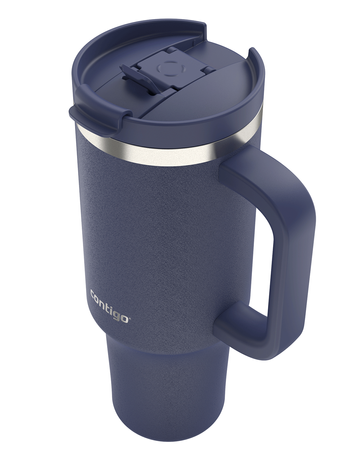 Contigo Streeterville Tumbler - Kubek termiczny ze słomką - 1200 ml - Indigo - powystawowy