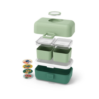 Monbento Lunchbox dziecięcy Tresor Green Forest