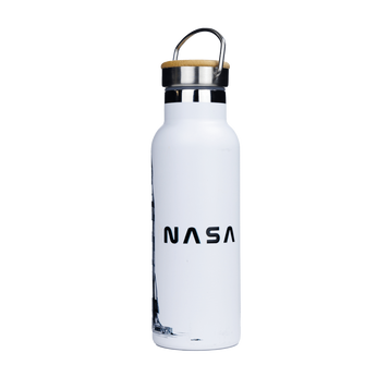 Dr.Bacty Iris - Butelka termiczna stalowa - 500 ml - Biała - NASA
