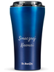 Dr.Bacty Apollo 2.0 - Kubek termiczny na kawę - Smacznej kawusi - 360 ml - Monaco Blue