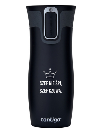 Contigo West Loop 2.0 - Kubek termiczny dla Szefa - 470 ml - czarny