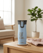 Contigo West Loop 2.0 - Kubek termiczny - 470ml - Mother - błękitny Mat