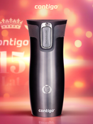 Contigo West Loop 2.0 - Kubek termiczny - 470ml Jubileusz 15 lat - Grafitowy Mat