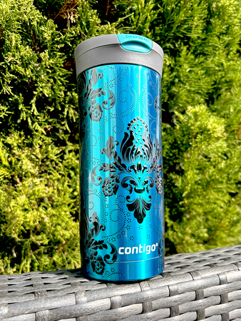 Contigo Huron - Kubek termiczny - 470ml - Arabeska Black - Biscay Bay