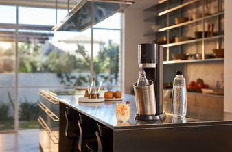 Saturator do wody gazowanej SodaStream Duo czarny'+ 2 butelki+ nabój CO2