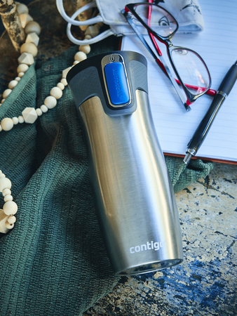 Contigo West Loop - Kubek termiczny - 470ml - stalowy - powystawowy