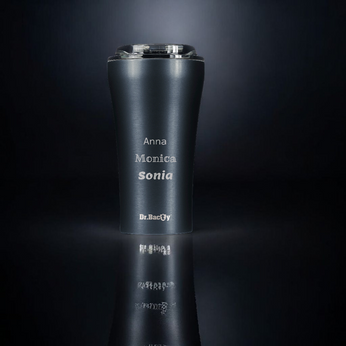 Kubek termiczny na kawę Dr.Bacty Apollo 2.0 - 360 ml - Gunmetal - Z twoim grawerem