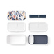 Monbento Lunchbox Bento Original Graphic Blue Vegetal