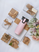 Contigo West Loop - Kubek termiczny z grawerem - 470ml - różowy Mat