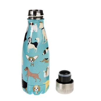 Rex London Butelka termiczna stalowa 260 ml Psy