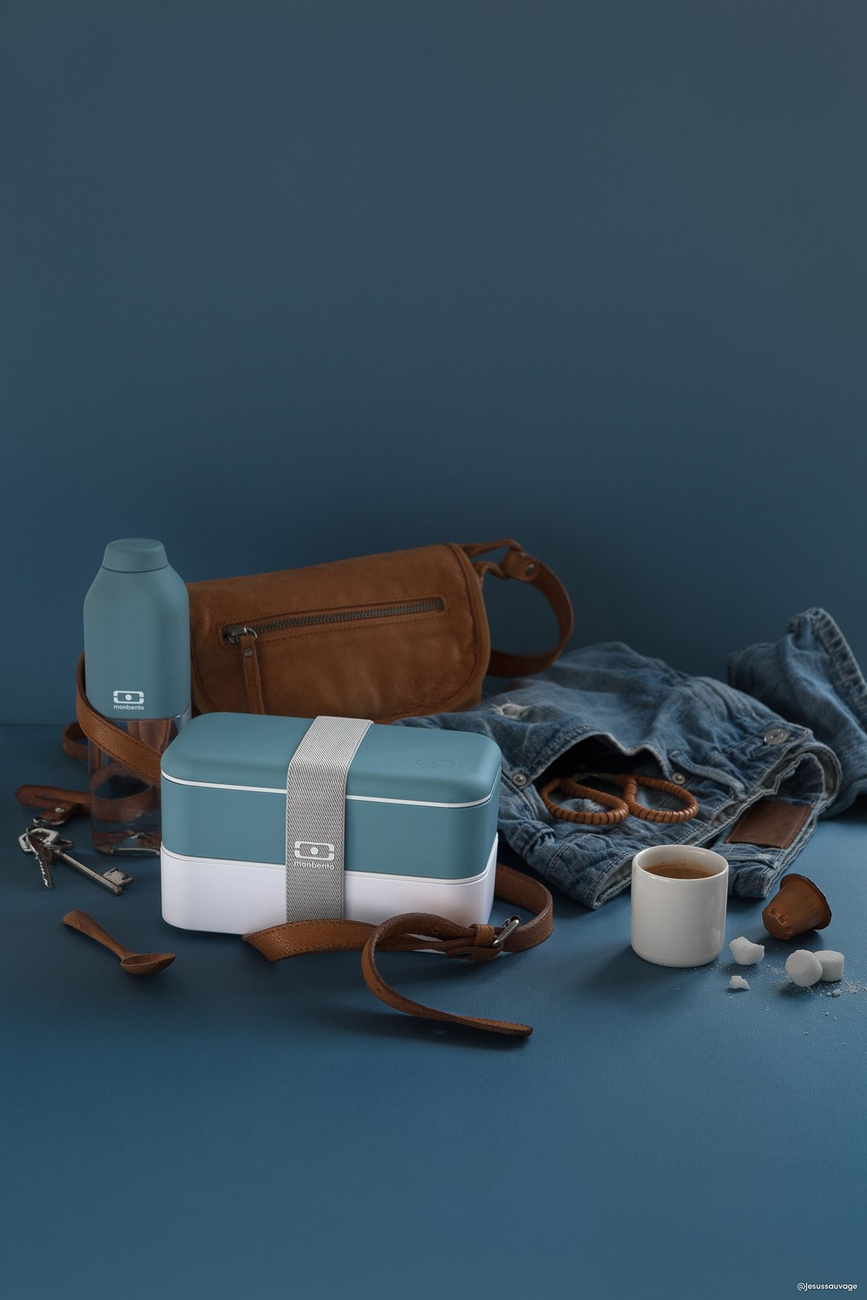 Monbento Torba MonBento Pochette M Blue Denim