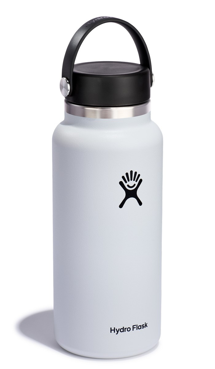 Hydro Flask Butelka 0,94L Wide Mouth 2.0 Flex Cap White
