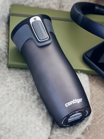 Contigo West Loop 2.0 - Zestaw kubków termicznych - 470ml - Grafitowy Mat + Czarny Mat